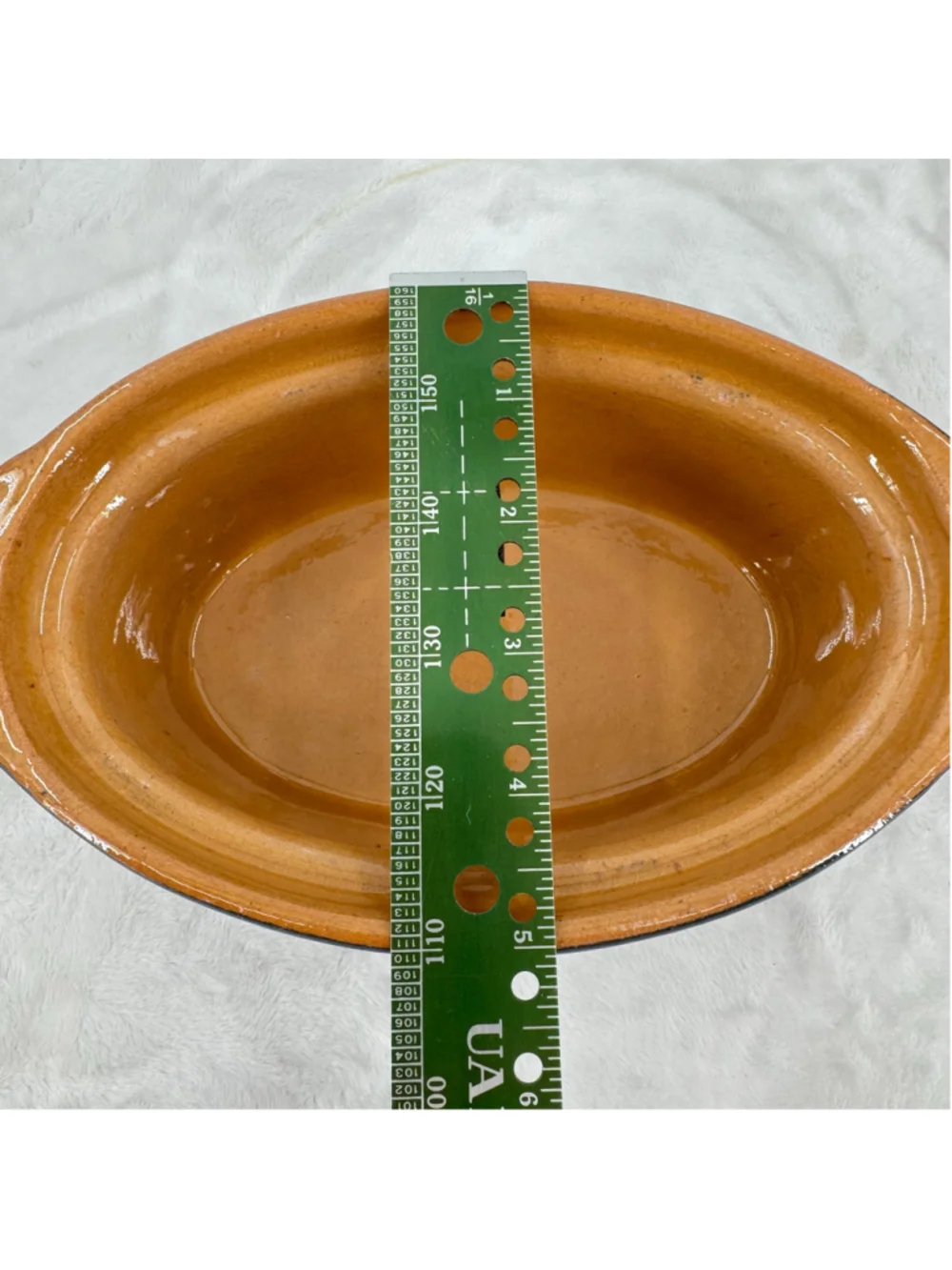 Cobalt Blue Terracotta Casserole Baking Dish Poterie Friedmann Made in France